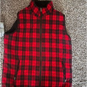 Plaid Vest